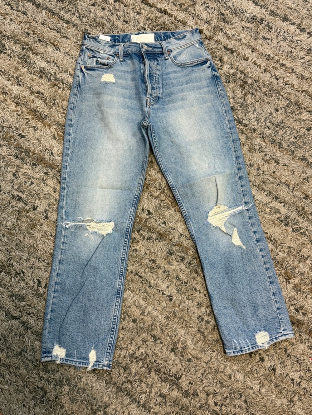 MOTHER the Tomcat the confession Distressed women’s Jeans sz 27